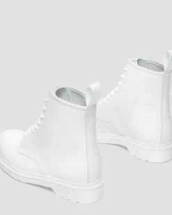 ANFIBI 1460 MONO SMOOTH BIANCO