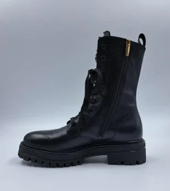 ANFIBI PELLE APPLICAZIONE STRASS