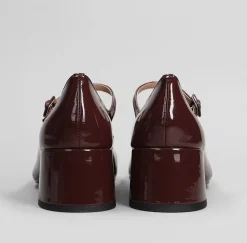 BALLERINE CARDIFF PUMP 50 BORGOGNA