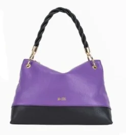 BORSE A SPALLA BLACK VIOLA
