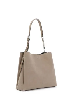 BORSE A SPALLA EFFETTO SUEDE TUPE