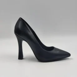 DECOLLETE NERA TACCO ROCCHETTO 10