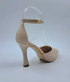 DECOLLETE' CINTURINO CAVIGLIA PLATEAU NUDE