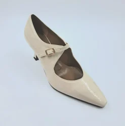 DECOLLETE FIBBIA COLLO BEIGE