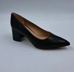 DECOLLETE' NERA TACCO QUADRATO