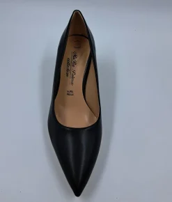 DECOLLETE' NERA TACCO QUADRATO