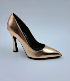 DECOLLETE RAME TACCO ROCCHETTO