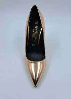 DECOLLETE RAME TACCO ROCCHETTO