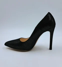 DECOLLETE TESSUTO NERO LUX