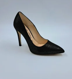 DECOLLETE TESSUTO NERO LUX