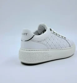 JANET&JANET SNEAKERS PELLE BIANCA