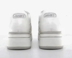 JANET&JANET SNEAKERS PELLE E TESSUTO TECNICO