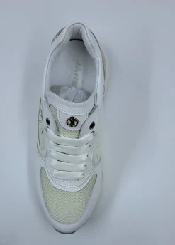JANET&JANET SNEAKERS PELLE TESSUTO TECNICO
