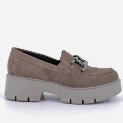 MOCASSINI CAMOSCIO APPLICAZIONE CATENA