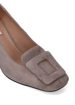 MOCASSINI MARLA IN CAMOSCIO GRIGIO