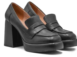 MOCASSINI NATALIE PELLE NERA