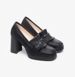 MOCASSINI PELLE CON FRANGE