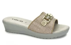 PANTOFOLE COMFORT PLATINO CATENA