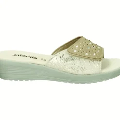 PANTOFOLE COMFORT STRASS GHIACCIO