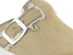PANTOFOLE CON FIBBIA NATURAL