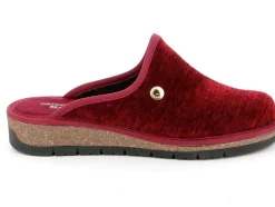 PANTOFOLE DOLA IN CINIGLIA BORDEAUX