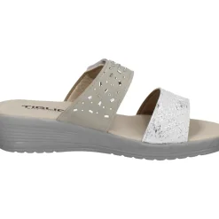 PANTOFOLE DOPPIA STRISCIA STRASS