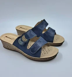 PANTOFOLE INBLU DOPPIO STRAPPO STRASS