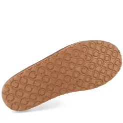 PANTOFOLE TESSUTO ECOPELLICCIA BORDO RICAMO