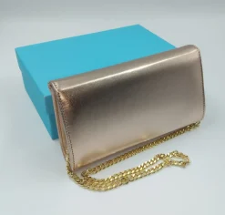 POCHETTE RAME APPLICAZIONE STRASS