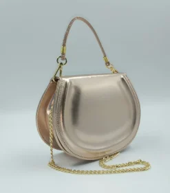 POCHETTE RAME MANICO STRASS