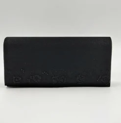 POCHETTE RASO DECORAZIONE PERLINE