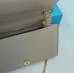 POCHETTE SQUADRATA NUDE ROSATO