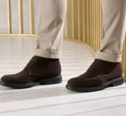 POLACCHINI CAMOSCIO MARRONE