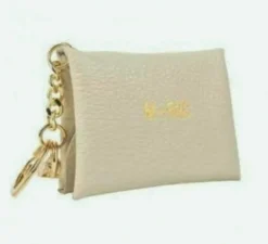 PORTACHIAVI CON PORTA MONETE PELLE