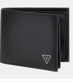 PORTAFOGLI GUESS MADRID PELLE NERO