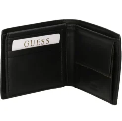 PORTAFOGLI GUESS PELLE NERO