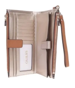 PORTAFOGLI PORTATELEFONO MERIDIAN COGNAC