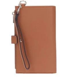 PORTAFOGLI PORTATELEFONO MERIDIAN COGNAC