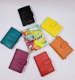 PORTAFOGLIO CARTE CREDIT ARANCIO