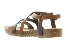 SANDALI BICOLOR CUOIO