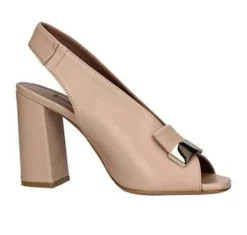 SANDALI CON APPLICAZIONE METALLICA