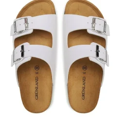 SANDALI DOPPIA FIBBIA BIANCO