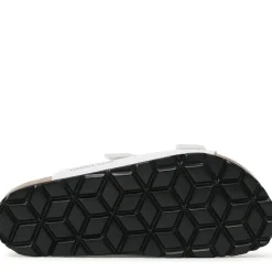 SANDALI DOPPIA FIBBIA BIANCO