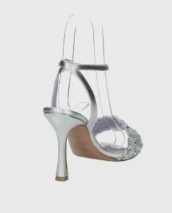 SANDALI FASCIA STRASS ARGENTO