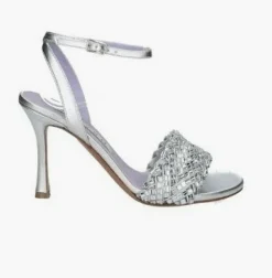 SANDALI FASCIA STRASS ARGENTO