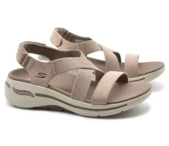 SANDALI GOWALK ARCH FIT TAUPE