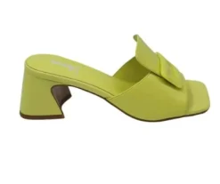 SANDALI IN PELLE LEMON FIBBIA RETTANGOLARE