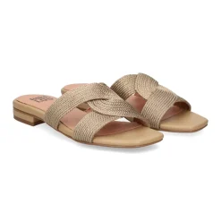 SANDALI IVANA INTRECCIO CAMEL