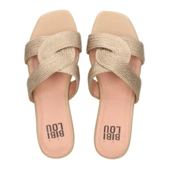 SANDALI IVANA INTRECCIO CAMEL