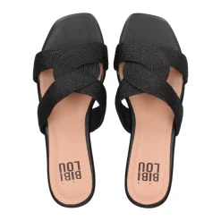 SANDALI IVANA INTRECCIO NERO